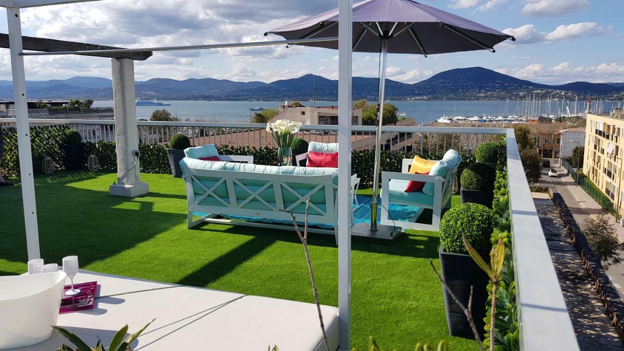 Saint Tropez Sea View Penthouse Apartment Exterior photo